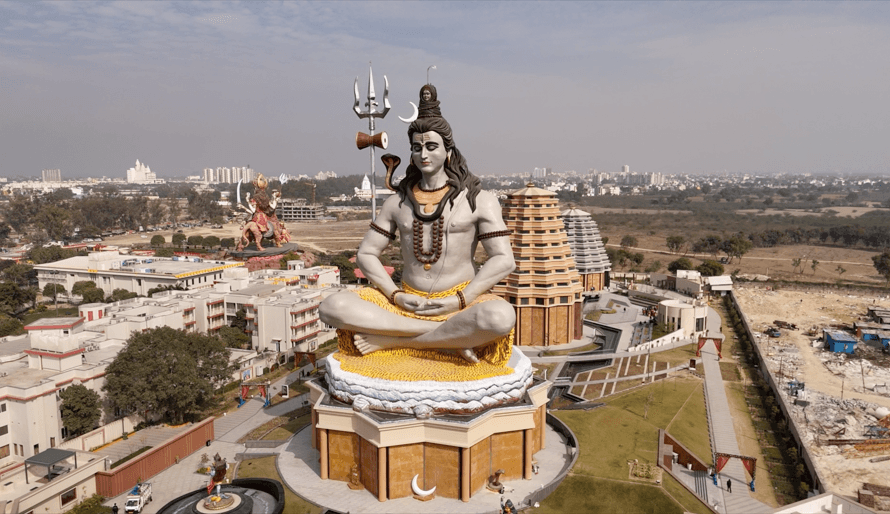 divine-powers-of-Four-deities-at-chaar-dham-temple-vrindavan