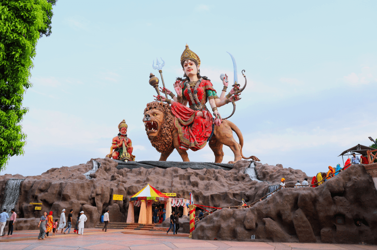vaishno-devi-at-chaar-dham-temple-vrindavan