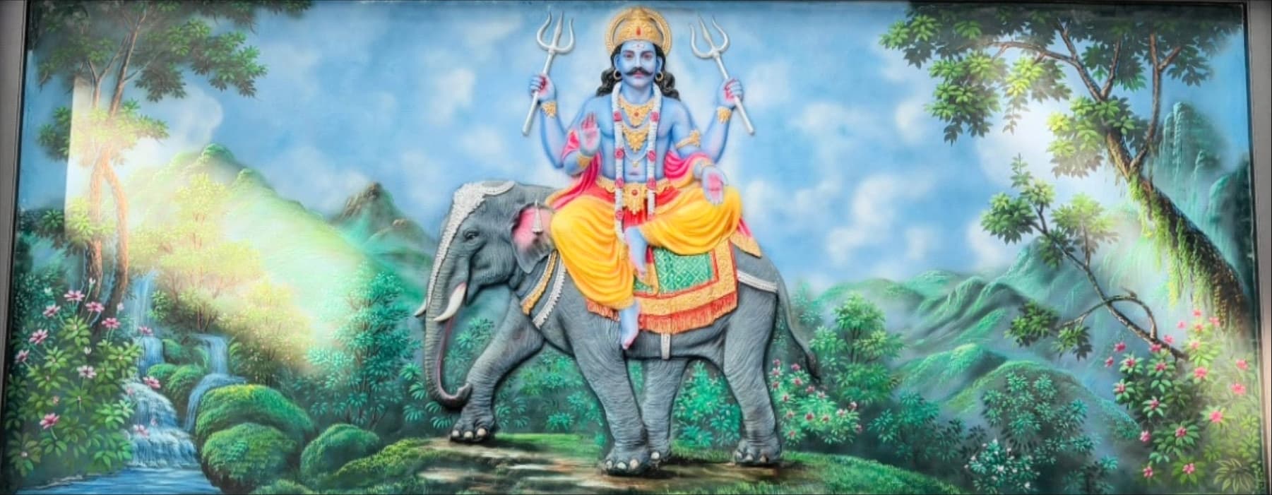 Shani Dev's Vehicle is an Elephant