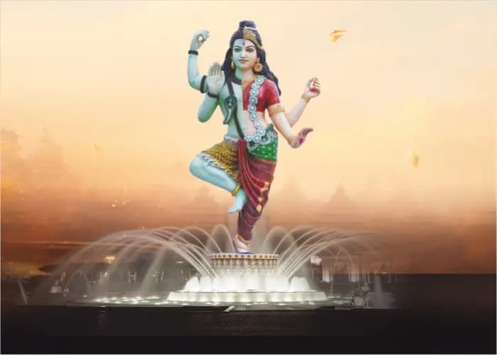 Details about Ardhanarishvara the form of Shiva and Parvati