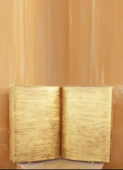   golden gita at chaar dham temple vrindavan