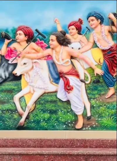   gopashtami at chaar dham temple vrindavan