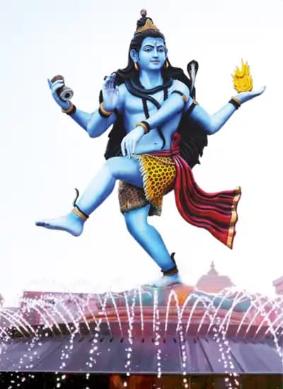 Nataraja form of Lord Shiva as the cosmic dancer