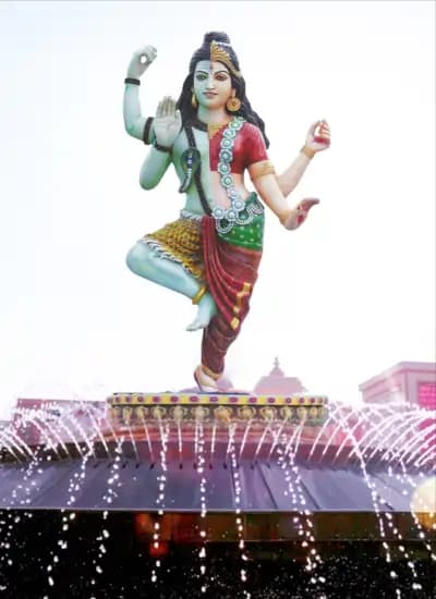 Details about Ardhanarishvara the form of Shiva and Parvati