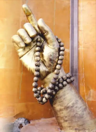 Rudraksha mala worn by Lord Shiva