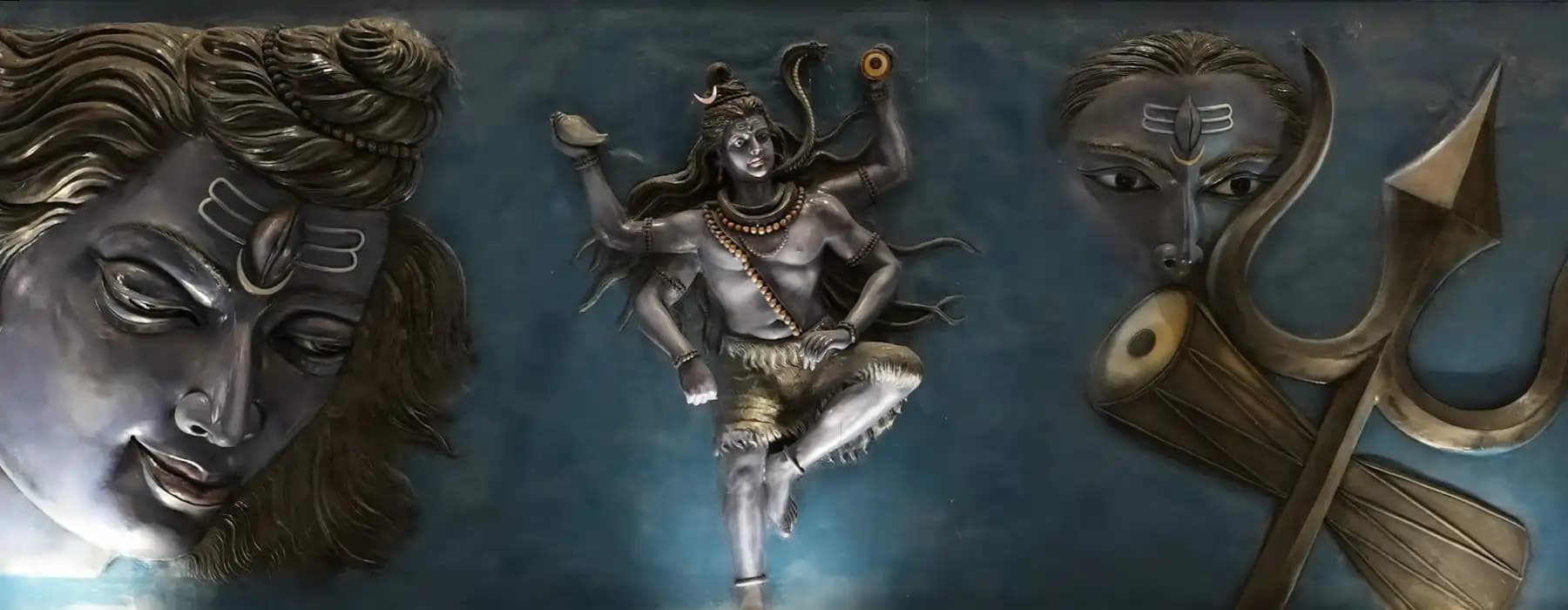 Artistic depiction of Lord Shiva representing power, rhythm and divinity
