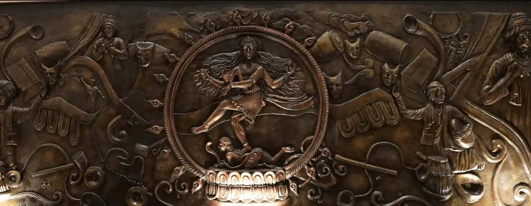 Nataraja form of Lord Shiva as the cosmic dancer