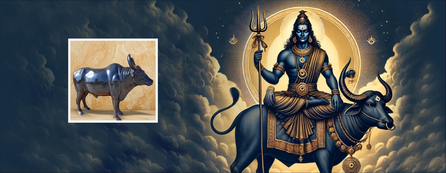 Bull associated with Shani Dev’s strength