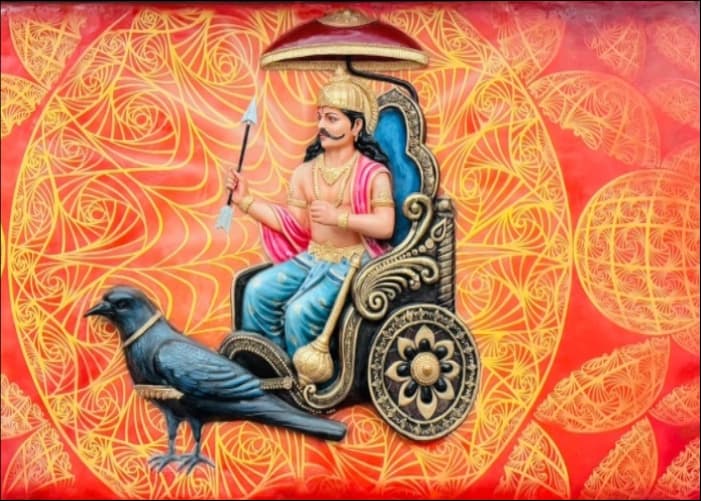 Shani Dev’s Vehicle – The Crow