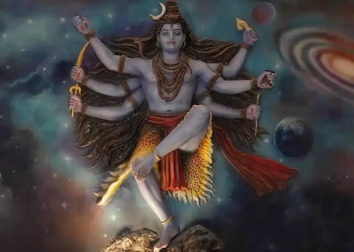 Shiva in Tandava Form