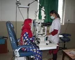 Katyayani charitable homeopathic dispensary at Chaar Dham Temple Vrindavan.